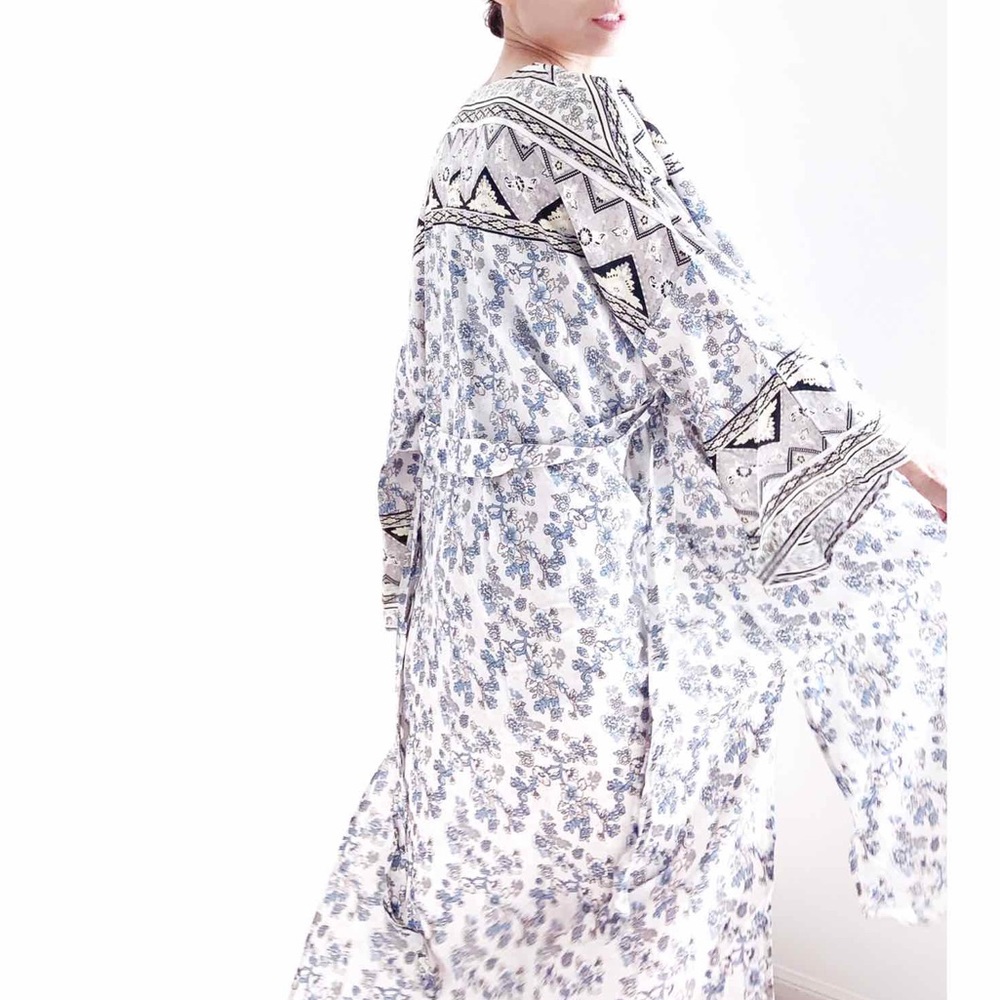 FLEUR Aztec KIMONO DUSTER - Picture 2 of 7